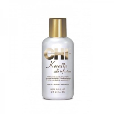 Farouk Chi Keratin Silk Infusion Jedwab do Włosów i Ciała 177ml