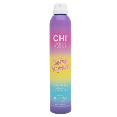 Chi Vibes Better Together Dual Mist Hairspray, Lakier do Włosów z Dwoma Mocami Utrwalenia, 284g
