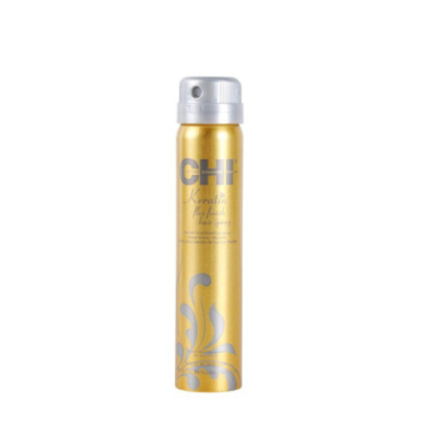 Farouk Chi Keratin Hair Spray Lakier z Keratyną do Włosów Elastyczny 74g