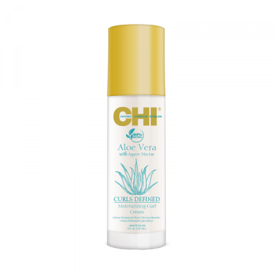 Farouk Chi Aloe Vera Curls Defined Moisturizing Curl Cream Krem do Stylizacji Włosów Kręconych 147ml