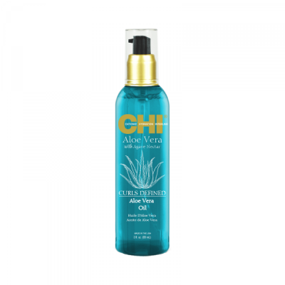Farouk Chi Aloe Vera Curls Defined Aloe Vera Oil Olejek z Aloesem do Włosów Kręconych 89ml
