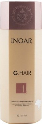 INOAR G.Hair Deep Cleansing Szampon do Kuracji Keratynowej dla Włosów Niesfornych i Trudnych 1000ml