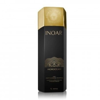 INOAR Moroccan Deep Cleansing Szampon Głęboko Oczyszczający do Kuracji Keratynowej 1000ml