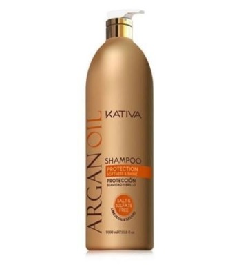 Kativa Argan Oil Szampon z Olejkiem Arganowym do Włosów Zniszczonych po Zabiegu Keratynowym 1000ml
