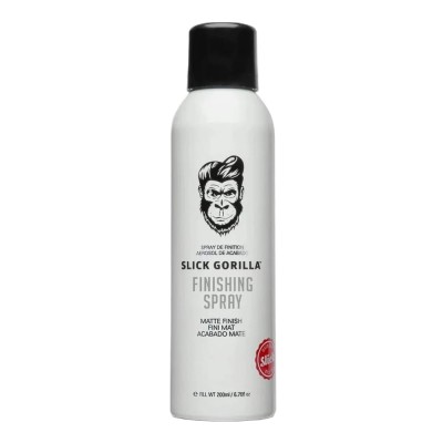 Slick Gorilla Finishing Spray, Matujący Lakier do Włosów, Nie Skleja, 200ml