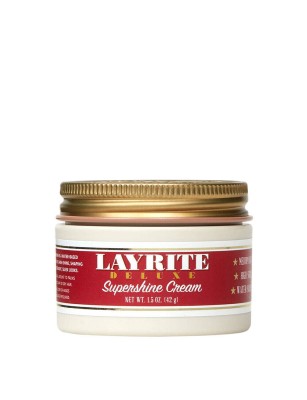 Layrite Supershine Cream, Krem do modelowania Włosów, Mocny Połysk, Średnie Utrwalenie, 42g