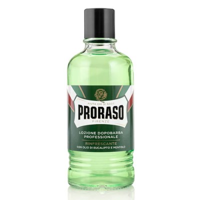 Proraso After Shave Lotion Green - Woda po Goleniu, Mentol i Eukaliptus, 400ml