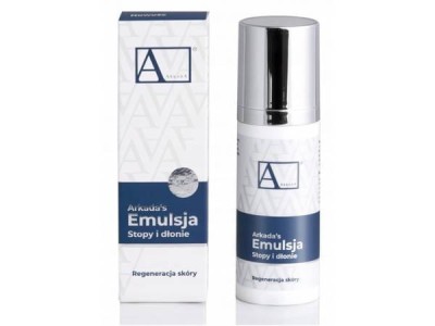 AArkada Arkada's Regeneracyjna Emulsja Do Stóp i Dłoni z Kolagenem, 75ml