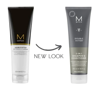 Paul Mitchell Mitch Double Hitter 2- In-1 Shampoo & Conditioner - Szampon i odżywka dla mężczyzn, 250ml