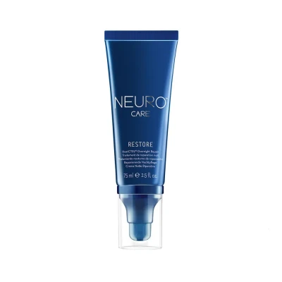 Paul Mitchell Neuro Care Restore HeatCTRL Overnight, Odbudowująca Włosy Odżywka na Noc, 75ml