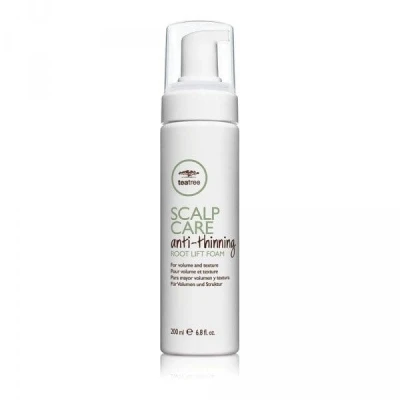 Paul Mitchell Tea Tree Scalp Care Anti-Thinning Root Lift Foam Płyn Zwiększający Objętość Od Nasady i Gęstość Włosów 200ml