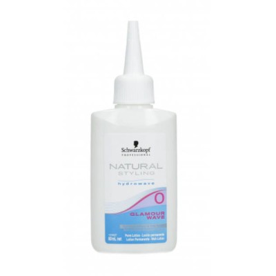 Schwarzkopof Natural Styling Hydrowave Glamour Wave 0 Płyn do Trwałej Ondulacji 80ml + Utrwalacz 100ml (opakowanie zastępcze)