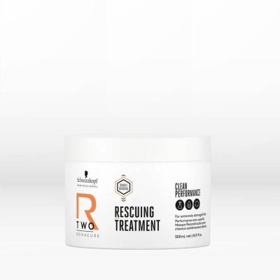 Schwarzkopf Bonacure R-Two Rescuing Treatment, Intensywana Maska Regenerująca Wiązania Włosów, 500ml