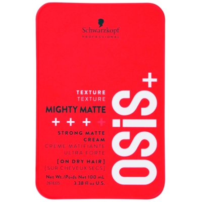 Schwarzkopf Osis+ Mighty Matte Mocno Utrwalający Krem Matujący 100ml