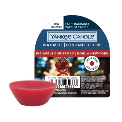Yankee Candle Wax Melt Single Big Apple Christmas, Wosk Zapachowy, 22g
