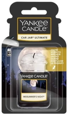 Yankee Candle Car Jar Ultimate Midsummer's Night Słoiczek, Zawieszka Zapachowa do Samochodu