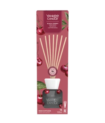 Yankee Candle Black Cherry Dyfuzor Patyczki Zapachowe 100ml