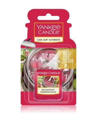 Yankee Candle Car Jar Ultimate Red Raspberry Słoiczek, Zawieszka Zapachowa do Samochodu