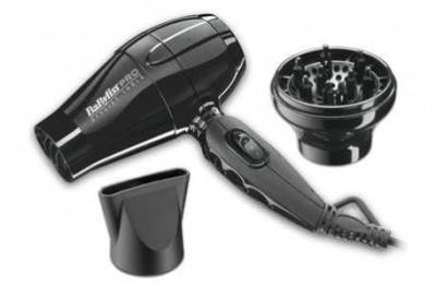 BaByliss PRO Suszarka do Włosów Mini Bambino, 1200W BAB5510E + Dyfuzor