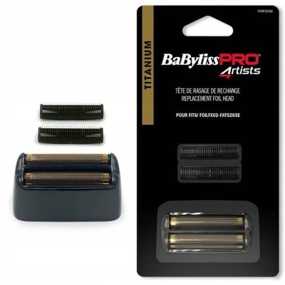 Babyliss Pro Blade 4Artists głowica do golarki podwójnej FXFS2GSE, ref. FXRF2GSE, GunSteel, foil, folia