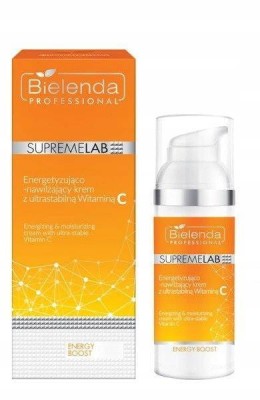 Bielenda Professional SupremeLab - Energetyzująco-Nawilżający Krem z Ultra-stabilną Witaminą C, 50ml