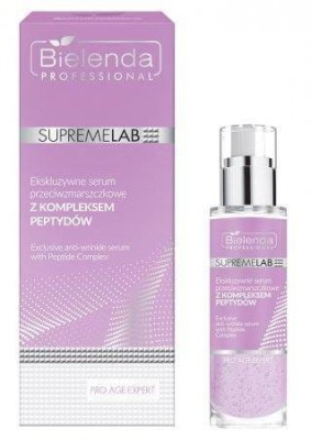 Bielenda Professional SupremeLab - Ekskluzywne Serum Przeciwzmarszczkowe z Kompleksem Peptydów, 30G