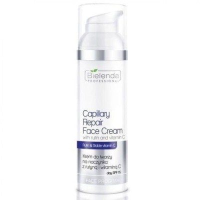 Bielenda Professional Capilary Face Cream Krem do Twarzy na Naczynka z Rutyną i Witaminą C 100ml