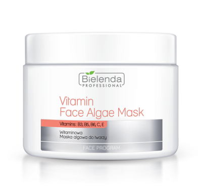 Bielenda Professional Vitamin Face Algae Mask Witaminowa Algowa Maska do Twarzy 190g
