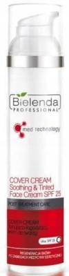 Bielenda Professional Cover Cream, Krem do Twarzy Łagodzący Podrażnienia i Nawilżający, 100ml