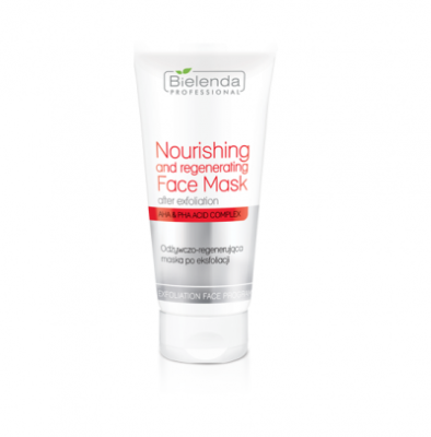 Bielenda Professional Nourishing & Regenerating Face Mask Odżywczo-Regenerująca Maska po Eksfoliacji 175ml