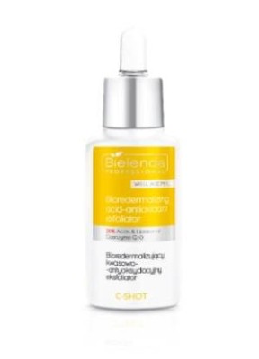 Bielenda IS C-SHOT Bioredermalizujący Kwasowo-Antyoksydacyjny Eksfoliator 20% WELL AGE  PEEL 30ml