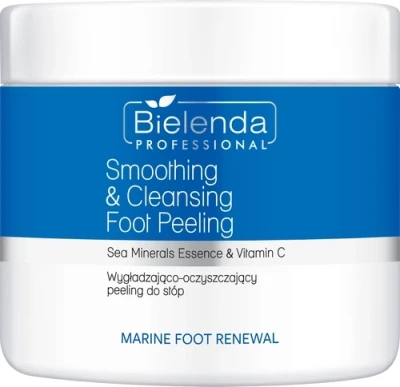 Bielenda Professional Smoothing & Cleansing Foot Peeling, Wygładzająco-Oczyszczający Peeling do Stóp 600g