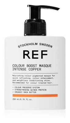 REF Colour Boost Masque Intense Copper Organiczna Maska Odświeżająca Kolor Włosów Intensywny Miedziany, 200ml