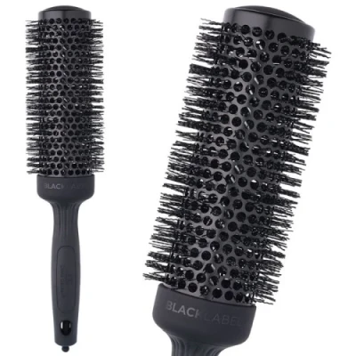 Olivia Garden Expert Blowout Speed XL Black Label, Ceramiczna Szczotka do Modelowania Włosów z Jonizacją 45mm