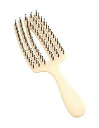 Olivia Garden FingerBrush Care Mini Kids Yellow, Szczotka do Rozczesywania Włosów, Żółta