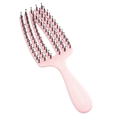Olivia Garden FingerBrush Care Mini Kids Pink, Szczotka do Rozczesywania Włosów, Różowa