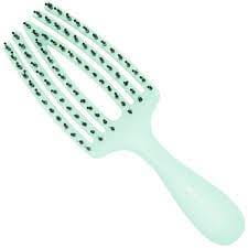 Olivia Garden FingerBrush Care Mini Kids Mint, Szczotka do Rozczesywania Włosów, Miętowa