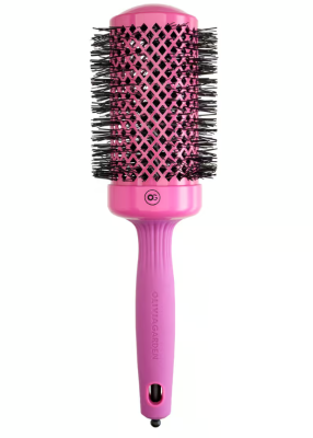 Olivia Garden Blowout Shine Brush Pink, Ceramiczna Szczotka z Powłoką Turmalinową Jonizacją Okrągła 55mm