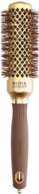 Olivia Garden Expert Blowout Shine Wavy Brush, Antystatyczna Szczotka z Jonizacją do Modelowania Włosów, 35mm