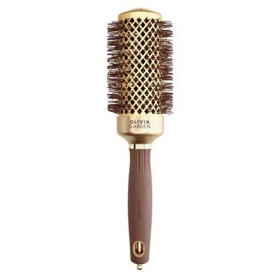 Olivia Garden Expert Blowout Shine Wavy Brush, Ceramiczna Szczotka z Jonizacją do Modelowania Włosów, 55mm