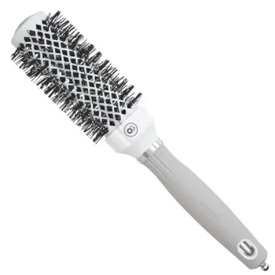 Olivia Garden Expert Blowout Grip Wavy Bristles Brush, Ceramiczna Szczotka z Jonizacją do Modelowania Włosów, 35mm