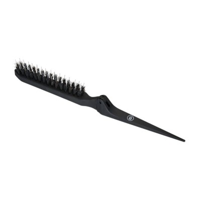 Olivia Garden Style Up Combo Boar&Nylon Bristles Matt Black, Szczotka Kokówka do Tapirowania i Objętości z Włosiem z Dzika Oraz Jonizacją