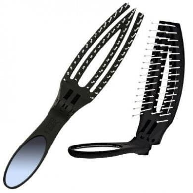Olivia Garden Finger Brush On The Go Szczotka do Rozczesywania Włosów Składana FB1PC-OTGDS