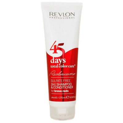 Revlon Professional Revlonissimo 45 Days Szampon, Odżywka Koloryzująca Brave Reds 2w1 275ml
