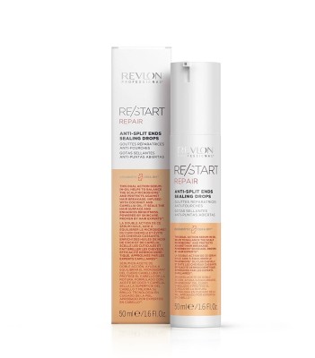 Revlon Re-Start Recovery Anti-Split Ends Sealing Drops, Serum Scalające Końce Włosów w Kroplach, 50ml