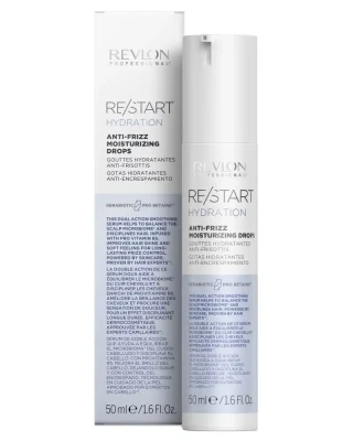 Revlon Re-Start Hydration Drops, Serum w Kroplach Nawilżające i Wygładzające Włosy, 50ml