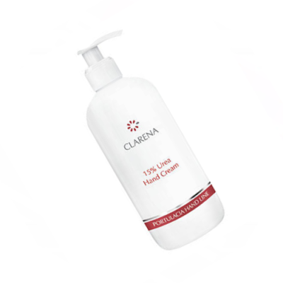 Clarena 15% Urea Hand Cream, Krem do Dłoni z 15% Mocznikiem, Regenerujący Skórę 500ml