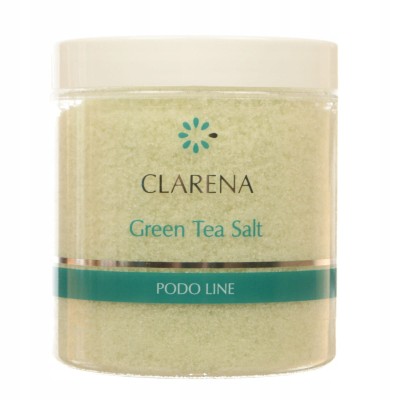 Clarena Green Tea Salt Sól do Kąpieli Stóp z Zieloną Herbatą 600g