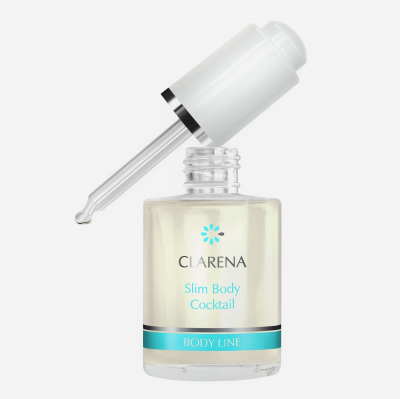 Clarena Slim Body Cocktail, Koktajl do Zabiegów Wyszczuplająco Ujędrniających Mezoterapii Bezigłowej Ciała, 30ml