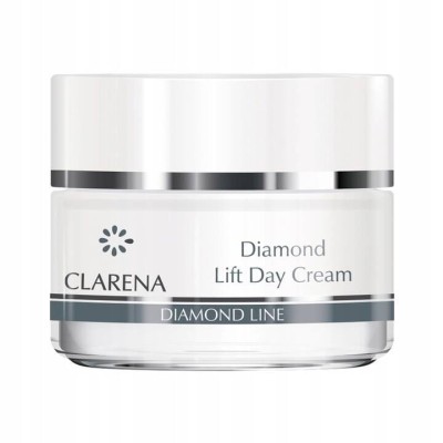 Clarena Diamond Lift Day Cream, Diamentowy Krem  Przeciwzmarszczkowo-liftingujący do Twarzy, 50ml